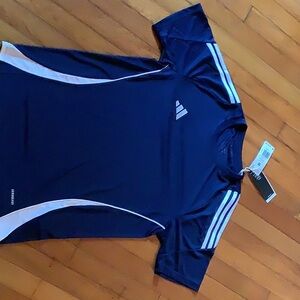 Adidas Navy Blue Athletic Shirt